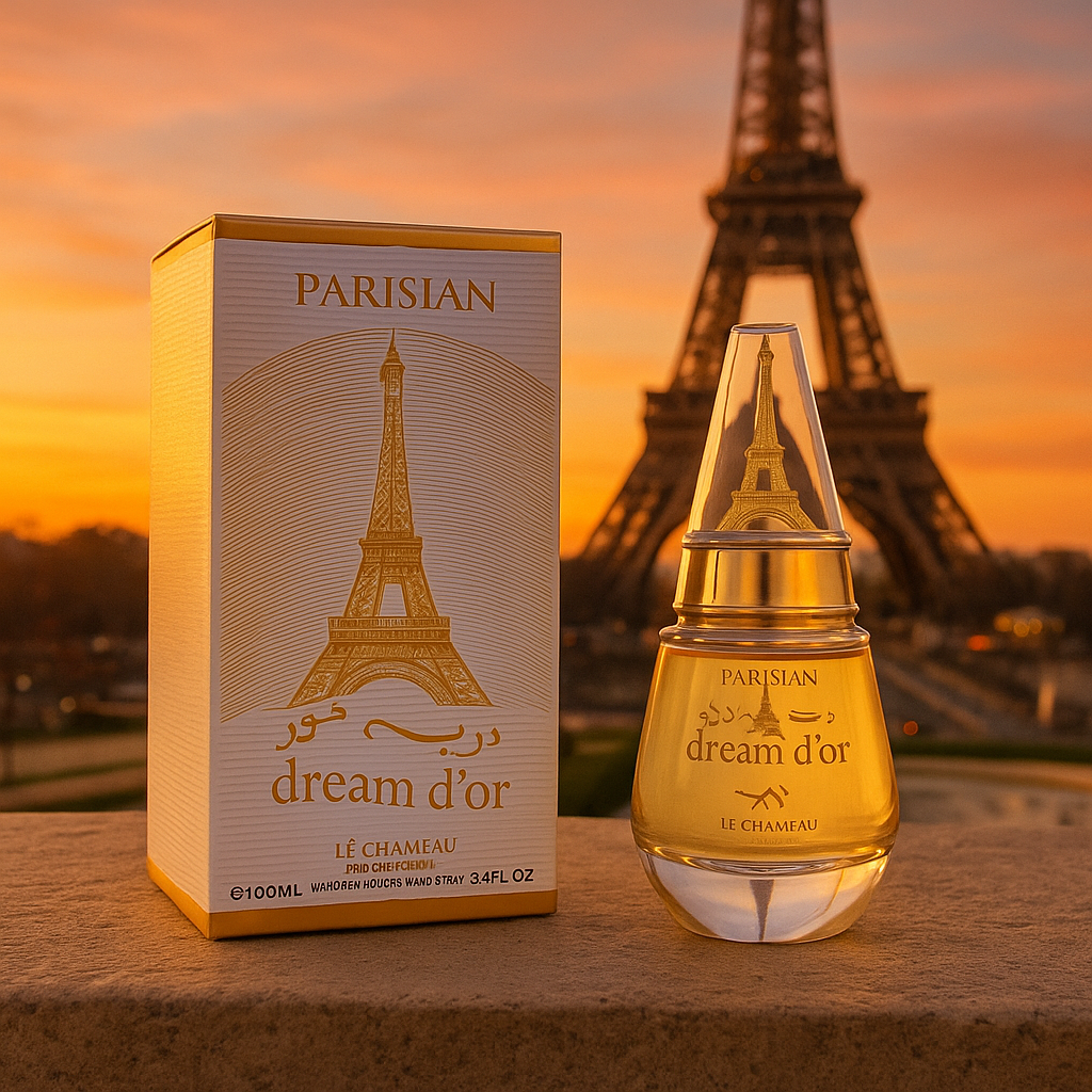PARISIAN DREAM D’OR EDP WOMEN- 100ML (3.4oz) by LE CHAMEAU