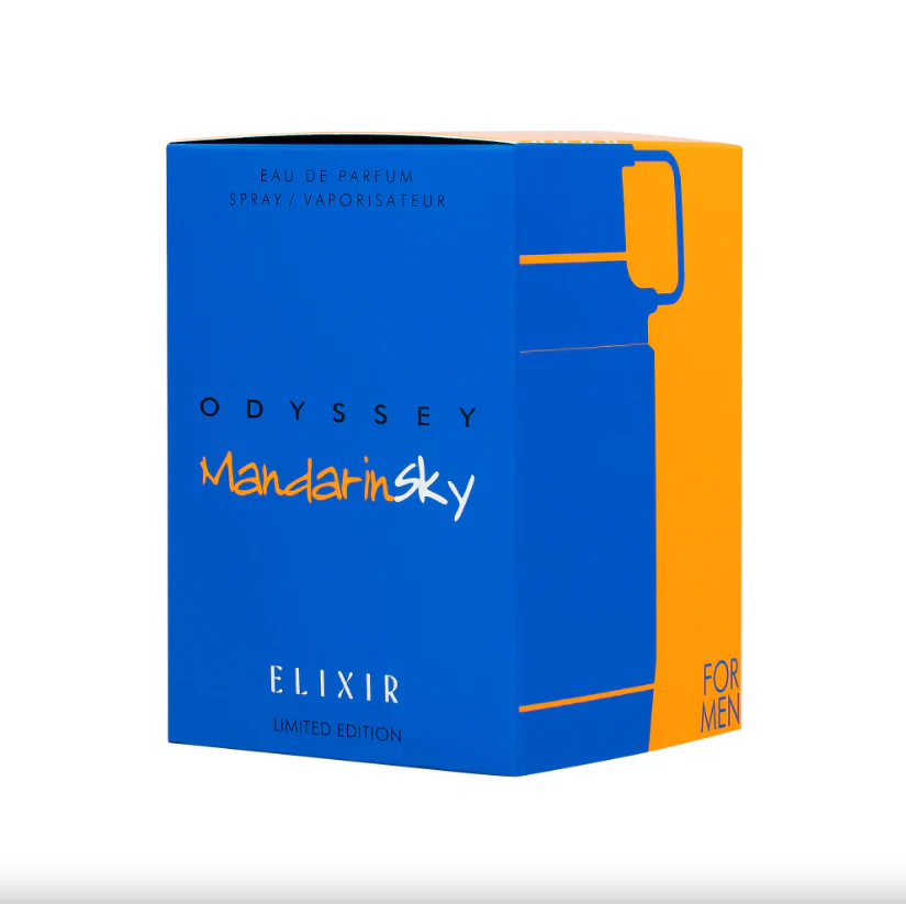 Odyssey Mandarin Sky Elixir Eua Perfume 100 ml 3.4 onz.