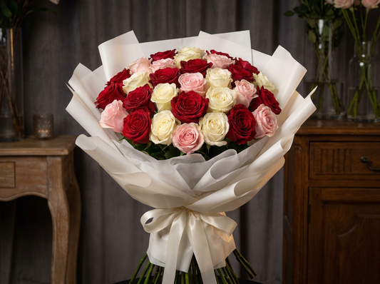 25-roses bouquet