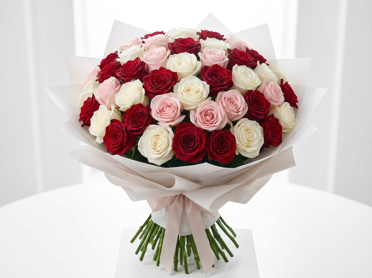 50-rose bouquet
