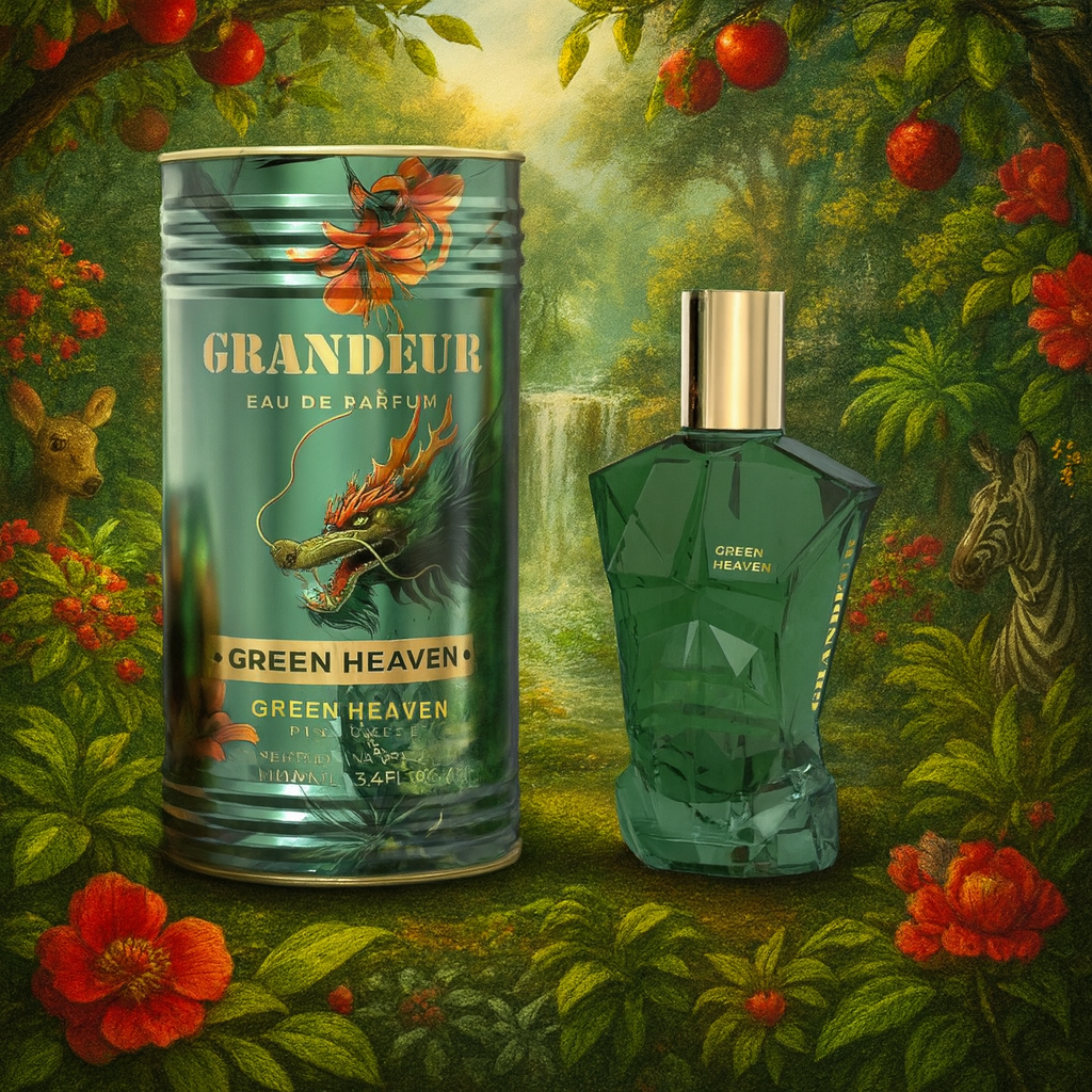 Grandeur Green Heaven | Eau De Parfum 100ml 3.4 onz