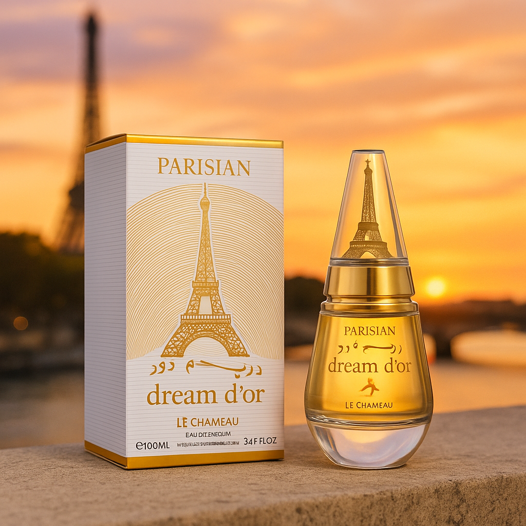 PARISIAN DREAM D’OR EDP WOMEN- 100ML (3.4oz) by LE CHAMEAU