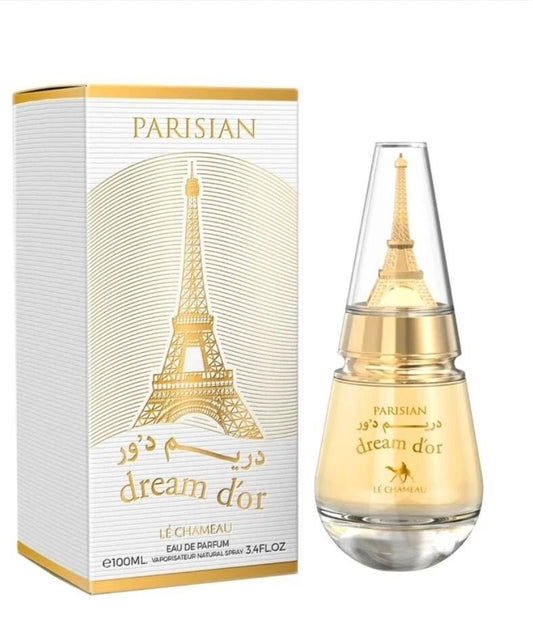 PARISIAN DREAM D’OR EDP WOMEN- 100ML (3.4oz) by LE CHAMEAU