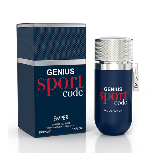 Genius Sport Code by Emper – Eau de Parfum for Men (100ml)