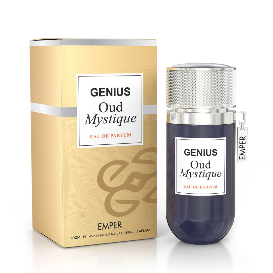 Genius Oud Mystique by Emper – Eau de Parfum (Unisex, 100ml)