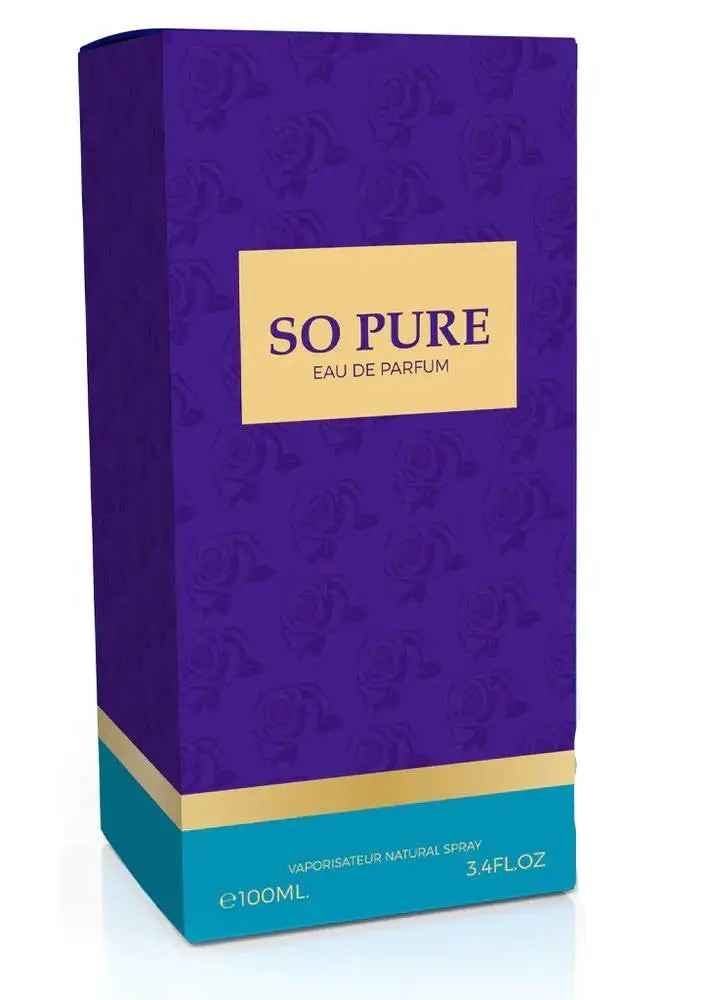 So Pure Eau De Parfum 100ml by Milestone Perfumes