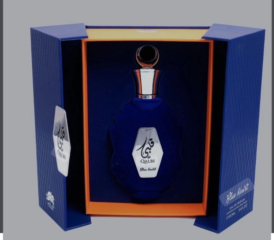 Qalby Blue Heart Parfum 100 ml 3.4 onz